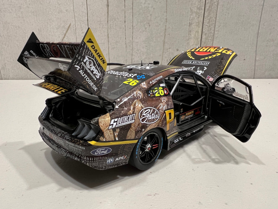 David Reynolds - Penrite Racing #26 Ford Mustang GT - 2022 Darwin Triple Crown Indigenous Round - 1:18 Scale Diecast Model - Authentic Collectables - RRP $275 NOW $225