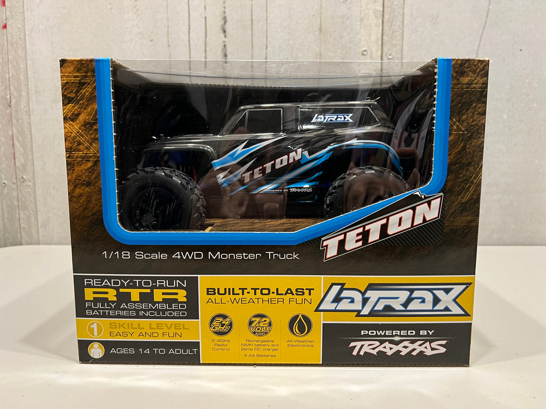 TRAXXAS LaTrax Teton 1/18 Scale 4WD Brushed Monster Truck