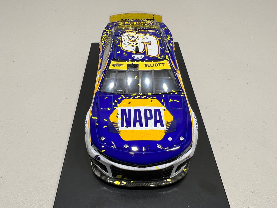 CHASE ELLIOTT 2022 NAPA TALLADEGA RACED WIN 1:24 ELITE DIECAST