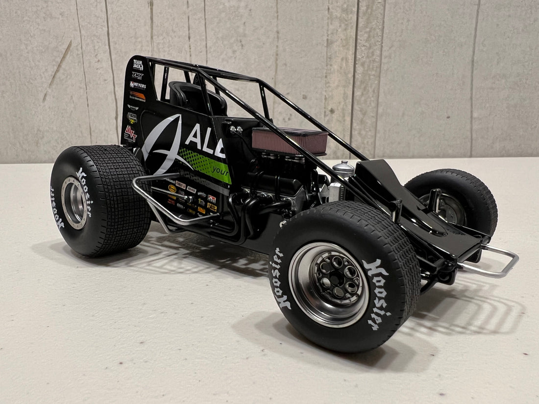 2023 #41 ALBAUGH/ MVT SPRINT CAR - CARSON MACEDO - 1:18 SCALE DIECAST