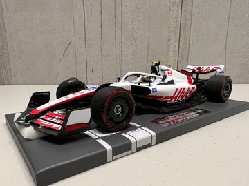 HAAS F1 TEAM VF-22 - MICK SCHUMACHER - BAHRAIN GP 2022 - 1:18 Scale Resin Model Car - Minichamps