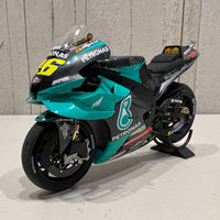 VALENTINO ROSSI 2021 YAMAHA YZR-M1 -TEAM PETRONAS YAMAHA SRT - 1:12 MOTOGP 2021 DIECAST MODEL