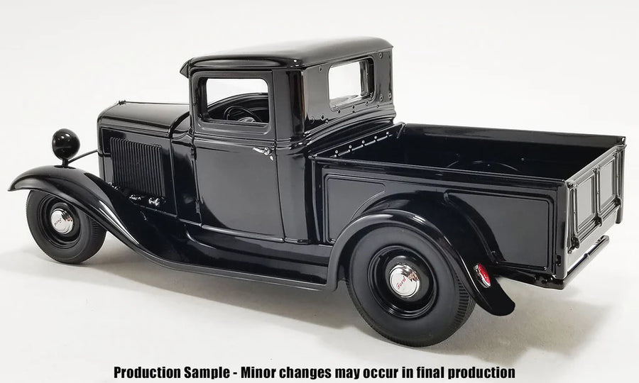 1932 Ford Pickup Hot Rod - Black Beauty - 1:18 Scale Diecast Model - ACME