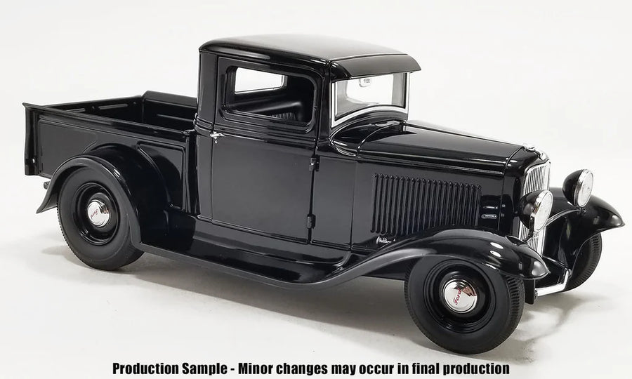 1932 Ford Pickup Hot Rod - Black Beauty - 1:18 Scale Diecast Model - ACME