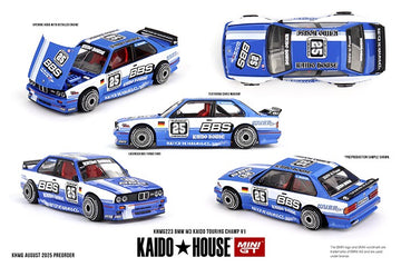 *PRE-ORDER* BMW M3 Kaido Touring Champ V1 - 1:64 Scale Diecast Model - MINI GT