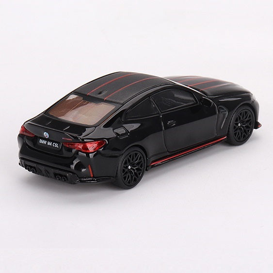 BMW M4 CSL - BLACK SAPPHIRE - 1:64 SCALE DIECAST MODEL - MINI GT