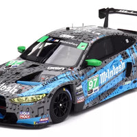 BMW M4 GT3 #97 IMSA 2023 LAGUNA SECA GTD 2ND PLACE - TURNER MOTORSPORT - 1:18 SCALE MODEL - TOP SPEED