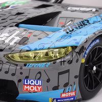 BMW M4 GT3 #97 IMSA 2023 LAGUNA SECA GTD 2ND PLACE - TURNER MOTORSPORT - 1:18 SCALE MODEL - TOP SPEED