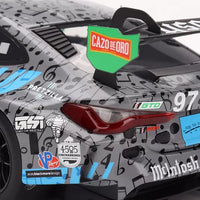 BMW M4 GT3 #97 IMSA 2023 LAGUNA SECA GTD 2ND PLACE - TURNER MOTORSPORT - 1:18 SCALE MODEL - TOP SPEED