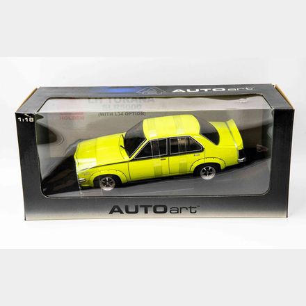 HOLDEN LH TORANA L34 SLR5000 - BARBADOS GREEN - 1:18 SCALE DIECAST MODEL - AUTOart