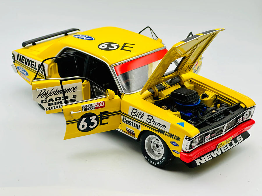1971 Bill Brown Bathurst Roll Over Car - Ford XY Falcon - 1:18 Scale Diecast Model - AUTOart