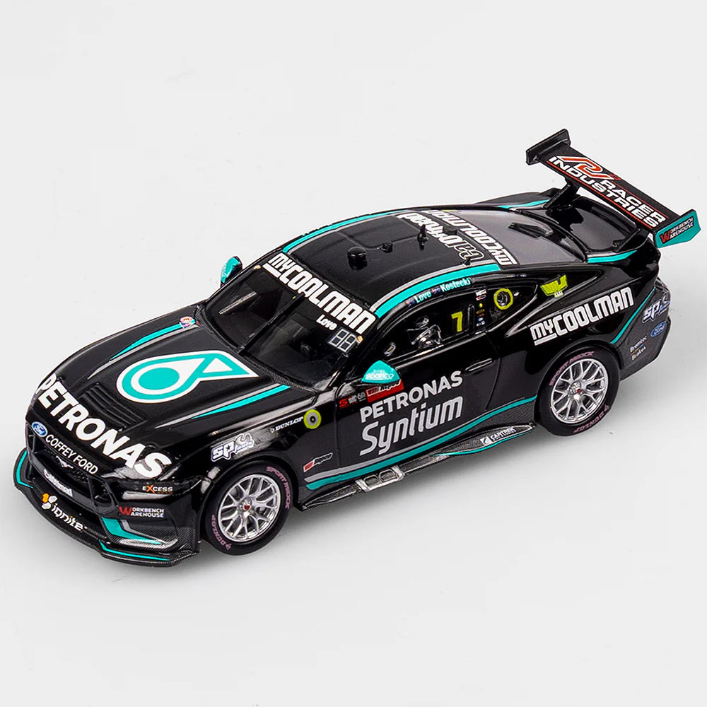 Jake Kostecki / Aaron Love - Blanchard Racing Team #7 Ford Mustang GT - 2023 Bathurst 1000 Wildcard Livery - 1:43 Scale Diecast - Authentic Collectables