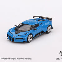 *PRE-ORDER* Bugatti Centodieci  Blue Bugatti - 1:64 Scale Diecast Model - Mini GT