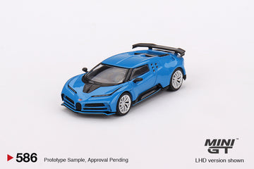 *PRE-ORDER* Bugatti Centodieci  Blue Bugatti - 1:64 Scale Diecast Model - Mini GT