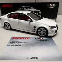 HSV W427 - 2008 - Heron White - 1:18 Diecast Model Car - BIANTE