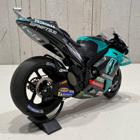 VALENTINO ROSSI 2021 TEAM PETRONAS - YAMAHA YZR-M1 SRT - VALENCIA LAST MOTOGP 1:12 DIECAST MODEL