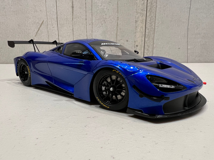 McLAREN 720S GT3 (AZURE BLUE) - SEALED BODY 1:18 - AUTOART