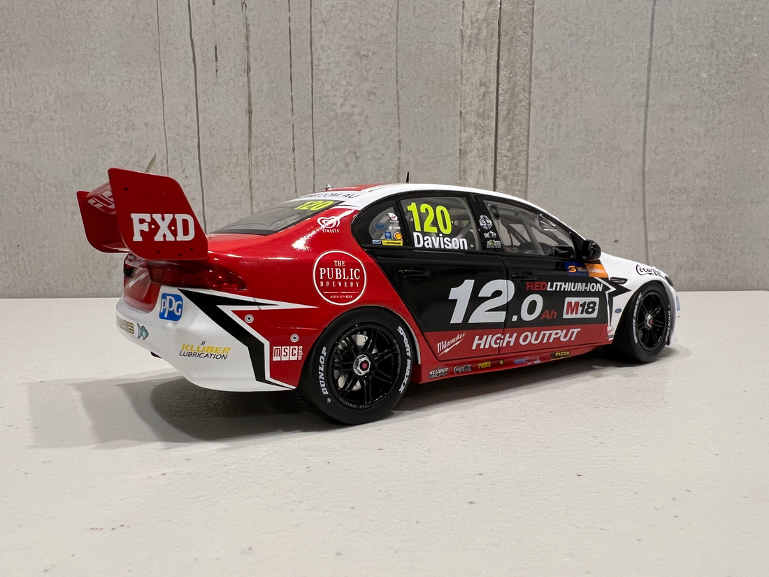 WILL DAVISON - 2018 FORD FGX FALCON - 23 RED RACING - IPSWICH SUPERSPRINT - 1:18 SCALE DIECAST MODEL - AUTHENTIC COLLECTABLES