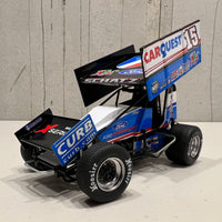 2023 #15 CARQUEST SPRINT CAR - DONNY SCHATZ - 1:18 SCALE DIECAST