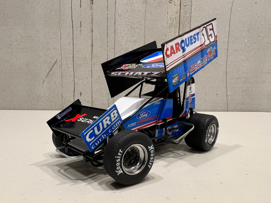 2023 #15 CARQUEST SPRINT CAR - DONNY SCHATZ - 1:18 SCALE DIECAST