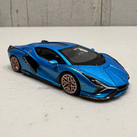 Lamborghini Sián FKP 37 Ble Aegir - 1:64 Scale Diecast Model - Mini GT