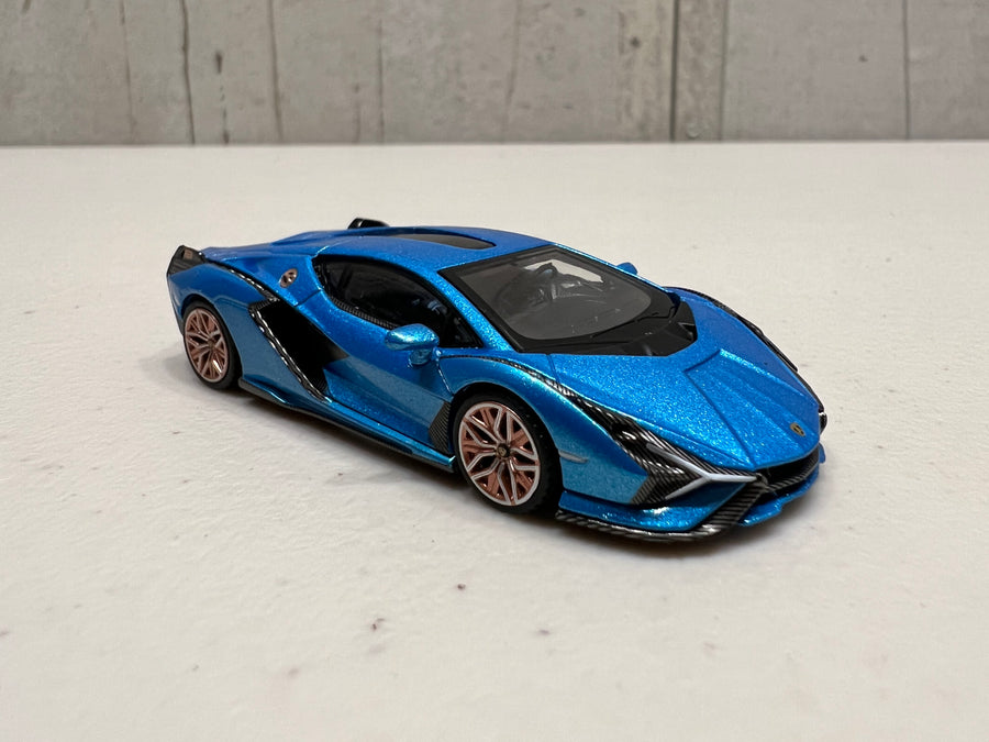 Lamborghini Sián FKP 37 Ble Aegir - 1:64 Scale Diecast Model - Mini GT