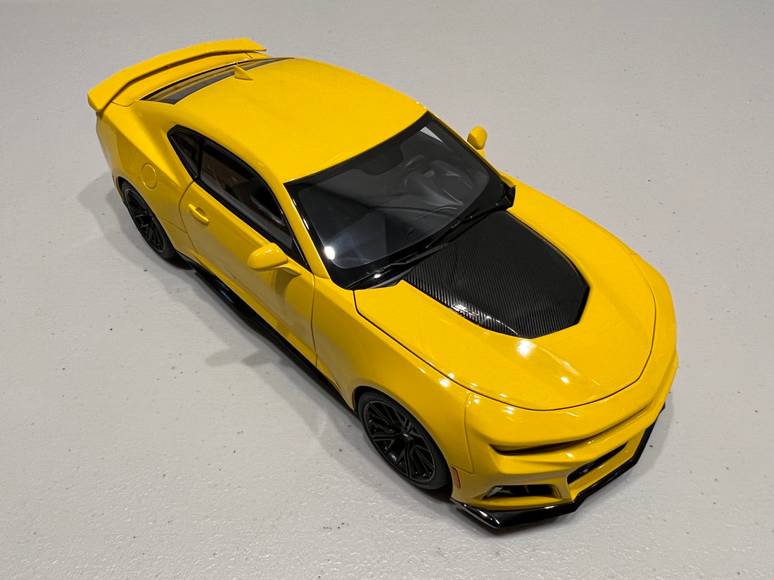 CHEVROLET CAMARO ZL1 2017 (BRIGHT YELLOW) 1:18 COMPOSITE - AUTOART