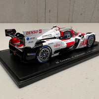 TOYOTA GR010 HYBRID No.7 TOYOTA GAZOO Racing - 2nd 24H Le Mans 2022 - M. Conway - K. Kobayashi - J. M. López - 1:43 Scale Resin Model Car - Spark