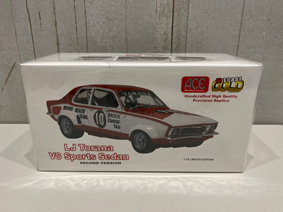 PETER BROCK - LJ TORANA V8 SPORTS SEDAN "BEAST BROCK" - 1 OF 52 - 1:18 SCALE MODEL