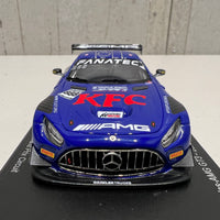 MERCEDES-AMG GT3 - 2022 GT WORLD CHALLENGE AUSTRALIA - TRIPLE EIGHT RACE ENGINEERING #888 - VAN GISBERGEN/PRINCE IBRAHIM - PHILLIP ISLAND GRAND PRIX CIRCUIT - RACE 1 - 3RD PLACE - 1:43 SCALE