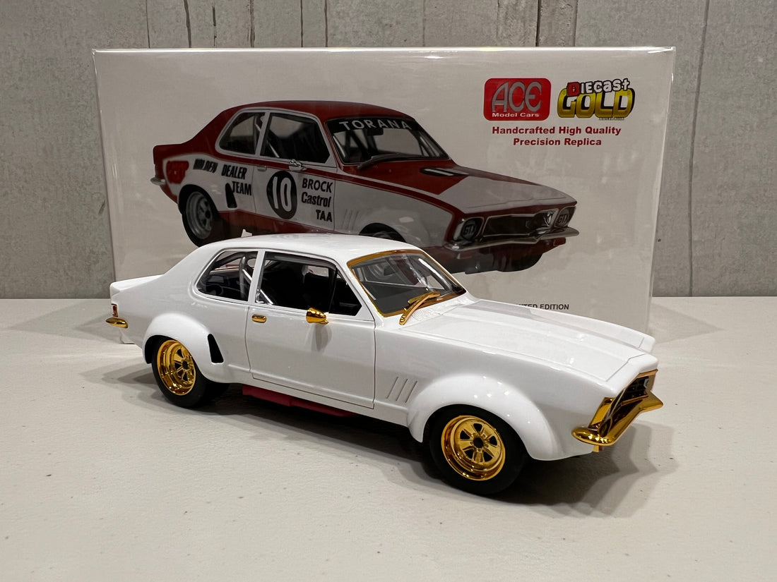 PETER BROCK - LJ TORANA V8 SPORTS SEDAN "BEAST BROCK" - 1 OF 52 - 1:18 SCALE MODEL