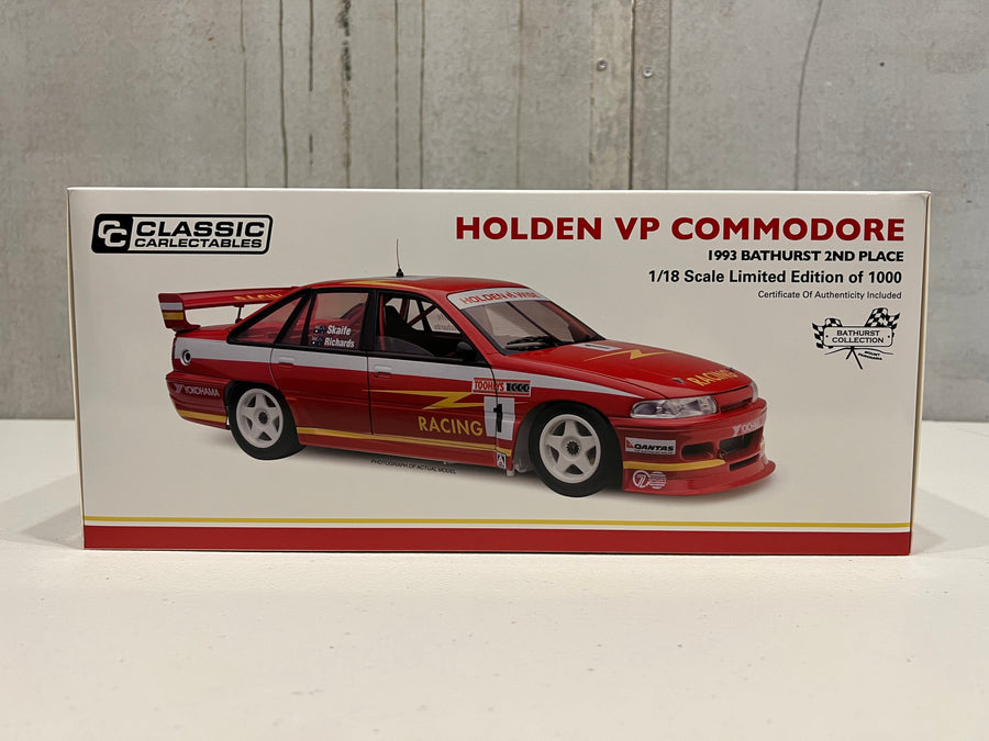 HOLDEN VP COMMODORE 1993 BATHURST 2ND PLACE 1:18 DIECAST MODEL