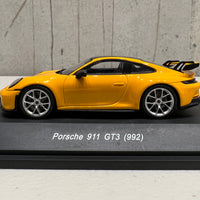 Porsche 992 GT3 Signal Yellow - 1:43 Scale Resin Model Car - Spark