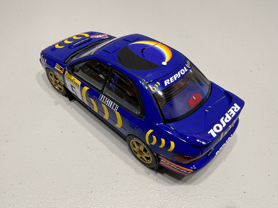 Subaru Impreza 1995 Monte-Carlo (#5) - 1:18 Scale Diecast Model Car