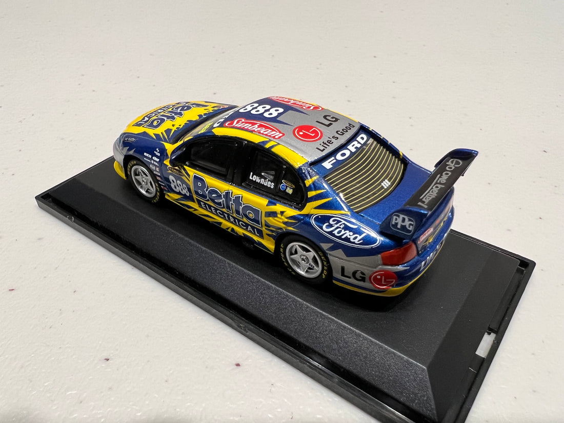 CRAIG LOWNDES - FORD BA FALCON - TEAM BETTER ELECTRICAL - 1:64 SCALE DIECAST MODEL - CLASSIC CARLECTABLES