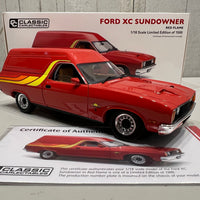 FORD XC SUNDOWNER RED FLAME - 1:18 DIECAST MODEL- RRP $299 NOW $249.99