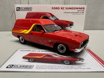 FORD XC SUNDOWNER RED FLAME - 1:18 DIECAST MODEL- RRP $299 NOW $249.99