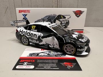 JAMIE WHINCUP & SHANE VAN GISBERGEN - TRIPLE EIGHT RACE ENGINEERING - HOLDEN ZB COMMODORE SUPERCAR TEST LIVERY - 1:18 SCALE DIECAST MODEL - BIANTE