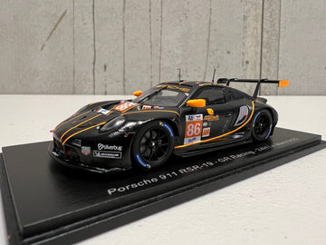 Porsche 911 RSR-19 No.86 GR Racing - 24H Le Mans 2022 - M. Wainwright - R. Pera - B. Barker - 1:43 Scale Resin Model Car - Spark