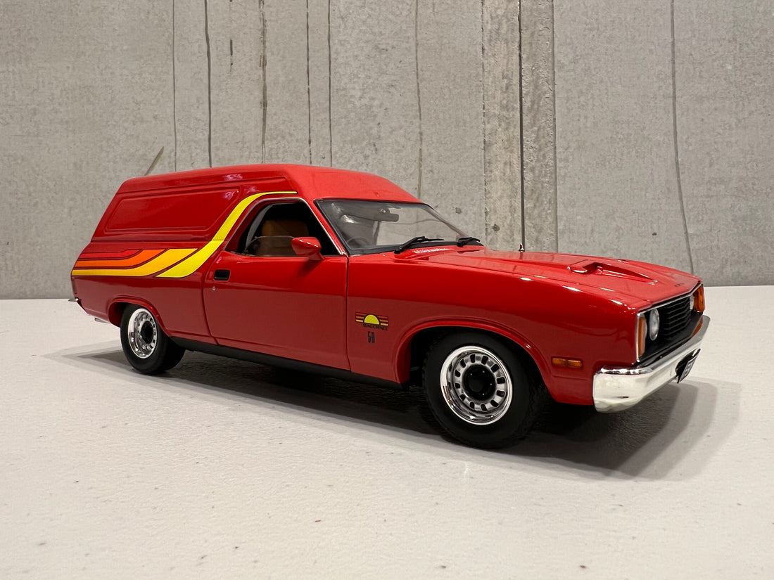 FORD XC SUNDOWNER RED FLAME - 1:18 DIECAST MODEL- RRP $299 NOW $249.99