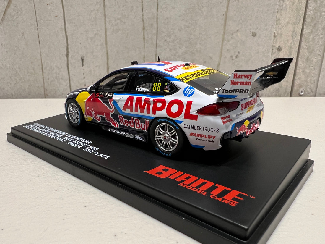 HOLDEN ZB COMMODORE - RED BULL  AMPOL RACING - BROC FEENEY #88 -  NED Whisky Tasmania Supersprint Race  4 RUNNER-UP - 1:43 Scale