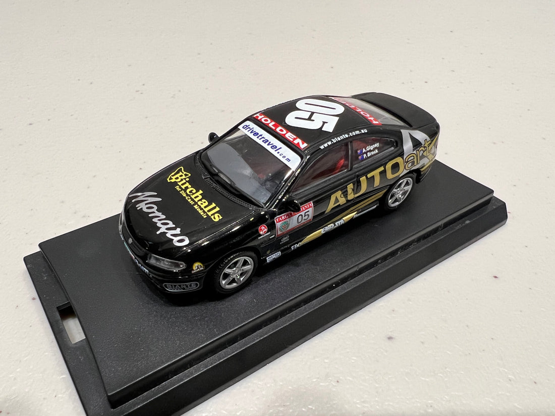 P.BROCK - A.GIGNEY - TARGA TASMANIA 2004 - HOLDEN CV8 MONARO - 1:64 SCALE DIECAST MODEL - BIANTE