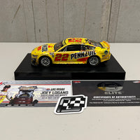 JOEY LOGANO 2022 PENNZOIL LAS VEGAS RACED WIN 1:24 ELITE DIECAST