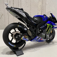 FABIO QUARATAGO 2021 YAMAHA YZR M1 MONSTER ENERGY YAMAHA 1:12 MOTOGP WORLD CHAMPION DIECAST MODEL