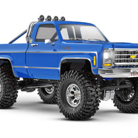 TRAXXAS TRX-4M CHEVROLET K10 HIGH TRAIL EDITION - BLUE - 1:18 SCALE