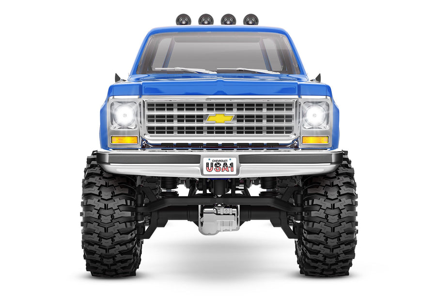 TRAXXAS TRX-4M CHEVROLET K10 HIGH TRAIL EDITION - BLUE - 1:18 SCALE