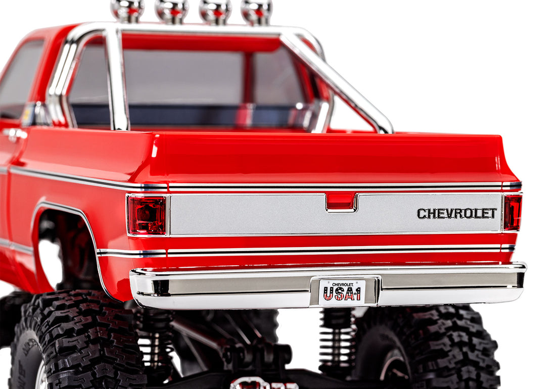 TRAXXAS TRX-4M CHEVROLET K10 HIGH TRAIL EDITION - BLUE - 1:18 SCALE