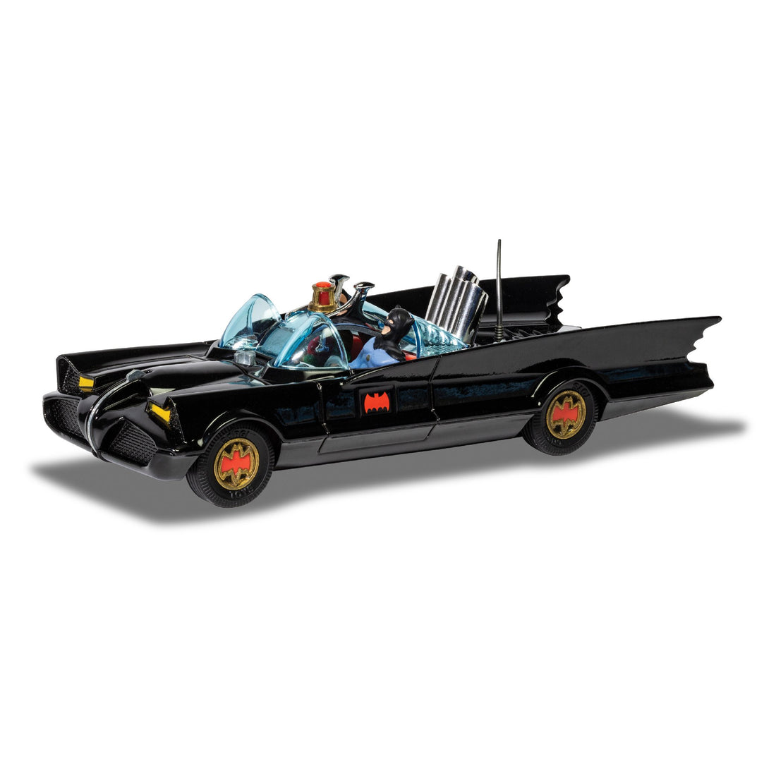 CORGI BATMOBILE WITH BATMAN AND ROBIN