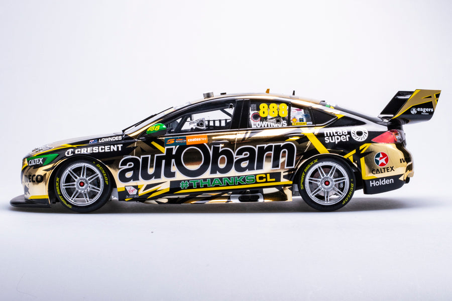 HOLDEN ZB COMMODORE AUTOBARN LOWNDES RACING #888 - LOWNDES - 2018 NEWCASTLE 500  "LOWNDES FINAL RACE" - 1:18 SCALE DIECAST MODEL - BIANTE - RRP $319 NOW $279