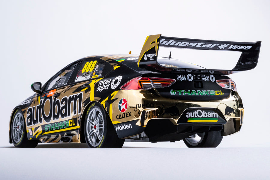 HOLDEN ZB COMMODORE AUTOBARN LOWNDES RACING #888 - LOWNDES - 2018 NEWCASTLE 500  "LOWNDES FINAL RACE" - 1:18 SCALE DIECAST MODEL - BIANTE - RRP $319 NOW $279